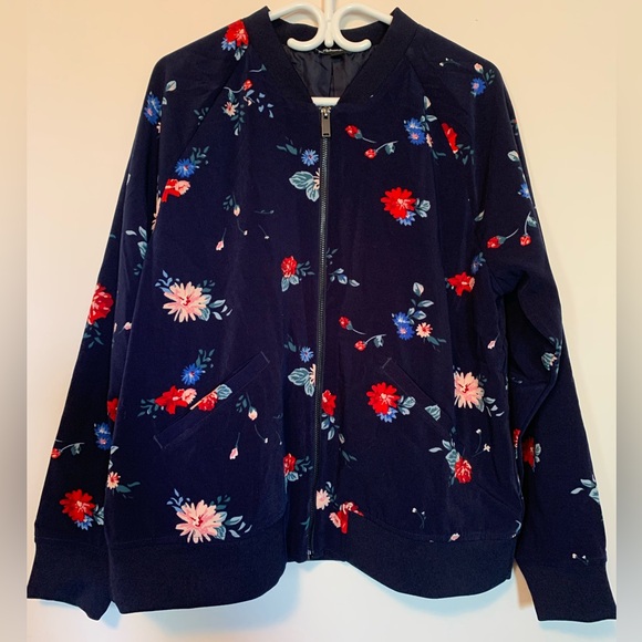 Flower Bomber Jacket - Picture 1 of 2